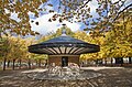 The cabin of the supervisors in the Jardin du Luxembourg