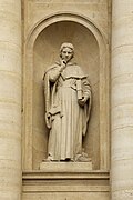 Statue of Jean Gerson in niche, Chapelle de la Sorbonne