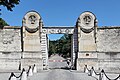 Main gate of the Père-Lachaise Cemetery