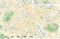 Blank land cover map