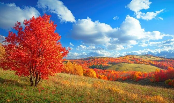 Uncover the Enchanting Autumn Landscapes of Frances Countryside