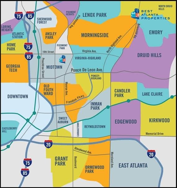 Best neighborhoods in atlanta to visit – Explore in Style