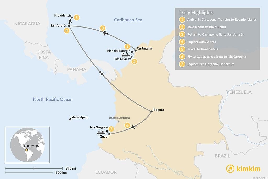Best islands to visit in colombia – tropical paradises