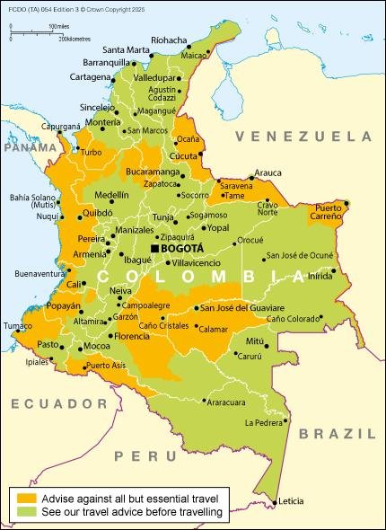 Heading 1: Current Safety Conditions in Colombia for Tourists