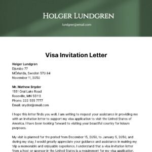 Invitation Letter to Visit Ghana – Explore Its Rich Culture