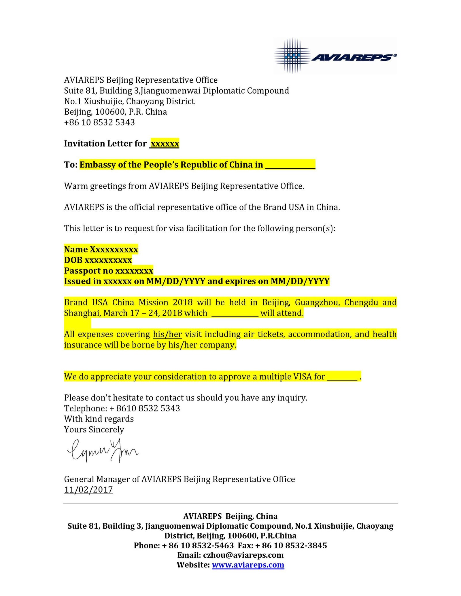 How to Write a Visit Invitation Letter to USA – Helpful Guide