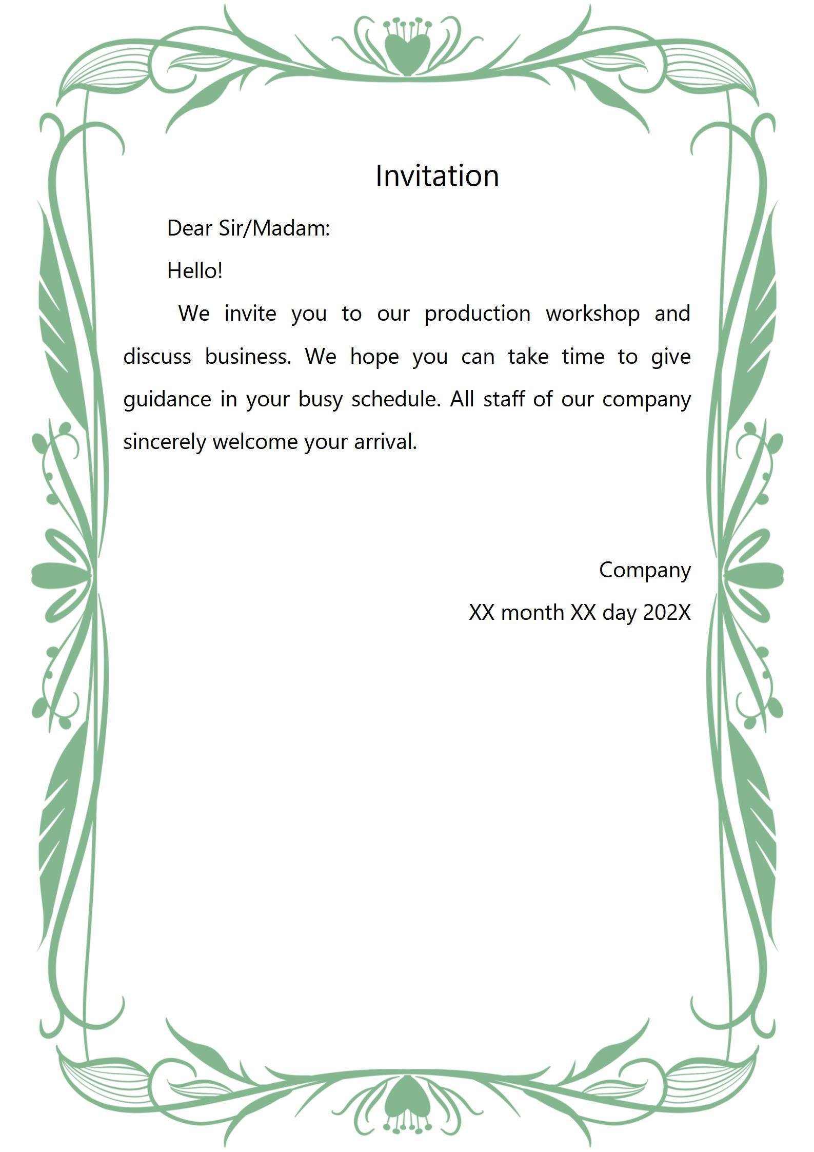 Invitation Letter to Visit USA Sample – Helpful Guide