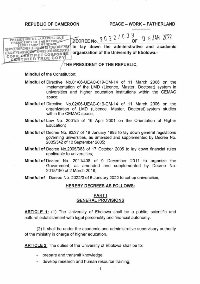 Understanding Local Laws in Ebolowa – Your Essential Guide