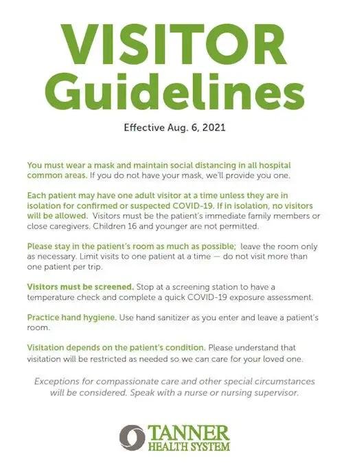 Understanding Visitor Policies in Hospitals ‍for Optimal Patient‍ Experience
