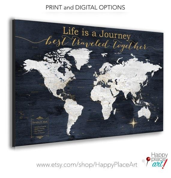 Exploring ‍Your Travel⁤ Footsteps with ​a‍ Personalized country Map